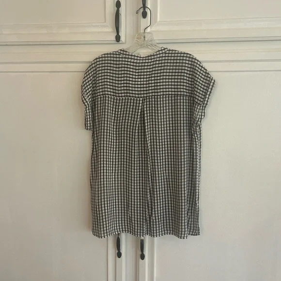 NWT Rails gingham button down blouse - Picture 4 of 4